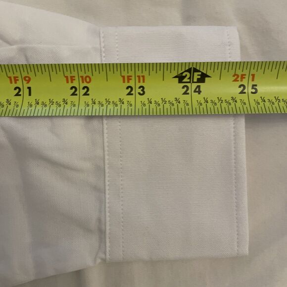 Chef Works White Button Down Shirt Mens Extra Large XL Restaurant Uniform NEW - Picture 6 of 9